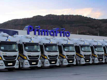 La compañía de transportes Primafrio anuncia su salida a Bolsa para junio