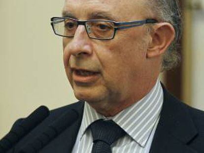 El ministro de Hacienda y Administraciones Públicas, Cristóbal Montoro. EFE/Archivo