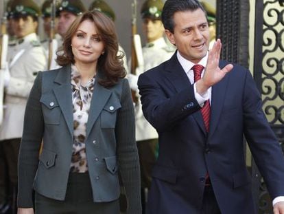 Ang&eacute;lica Rivera y Enrique Pe&ntilde;a Nieto.
