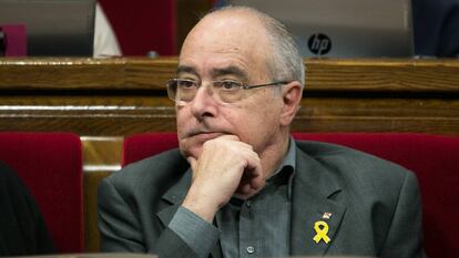 Josep Bargalló, consejero de Educación en el pleno del Parlamento de Cataluña. En vídeo, la declaraciones por las que se le ha denunciado por islamofobia.