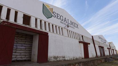 Una bodega de Segalmex en Zacatecas, el 27 de febrero de 2021.