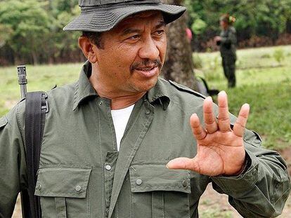 Miguel Botache Santillana, alias Gentil Duarte, jefe de las disidencias de las FARC.