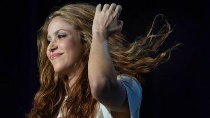 Shakira, en iun concert a Miami el passat mes de gener.