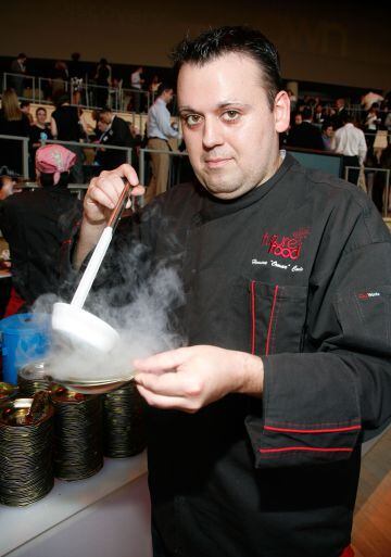 El chef estadounidense Homaro Cantu.
