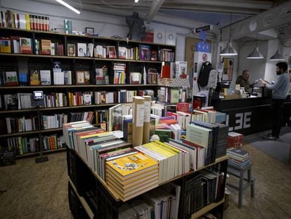 Librería, café y espacio cultural Caótica, ayer en Sevilla.
