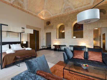 Habitaci&oacute;n del hotel Eurostars Convento de Capuchinos, en Segovia. 