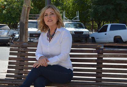 Rosario Robles, candidata a la gubernatura de Sonora por Fuerza por México.