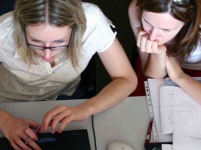 Mujeres trabajadoras.