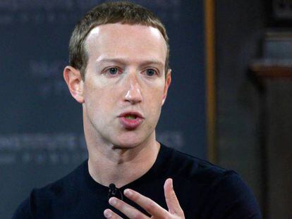 Mark Zuckerberg, fundador y consejero delegado de Faceook, en una imagen de archivo. AFP