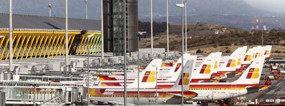 La terminal T4 del aeropuerto de Madrid-Barajas Adolfo Su&aacute;rez.