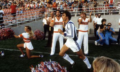Cruyff, en uno de los partidos con Los &Aacute;ngeles Aztecas