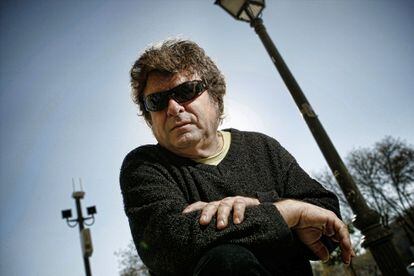 Enrique Morente en El Rastro, Madrid, 2008.