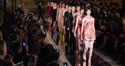 Desfile de Givenchy, en Par&iacute;s.