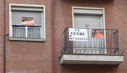 Un piso en venta en Madrid.