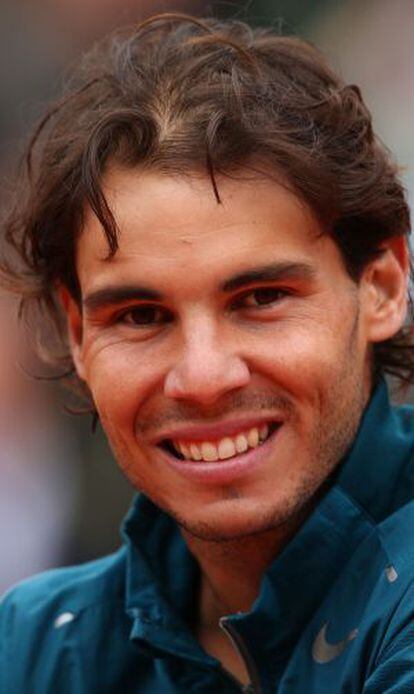 Nadal, tras ganar su octavo título en París.