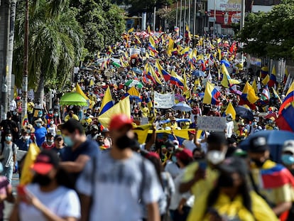 Protestas en Colombia