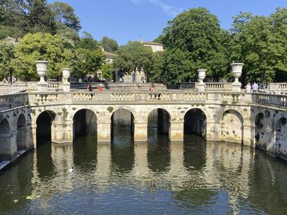 Los Jardins de la Fontaine, en Nimes.