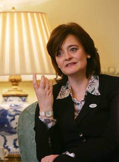 Cherie Blair, en una entrevista.