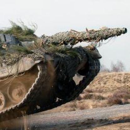 Un tanque Leopard como los que fabrica GD-Santa Bárbara Sistemas