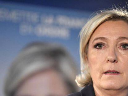 La candidata ultraderechista a la Presidencia de Francia, Marine Le Pen.