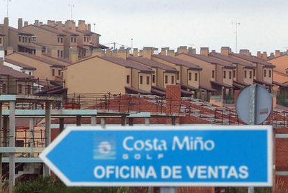 Urbanización de Fadesa en Miño (A Coruña).