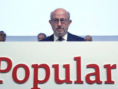 Emilio Saracho, presidente del Banco Popular.