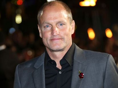 Woody Harrelson en Londres. 