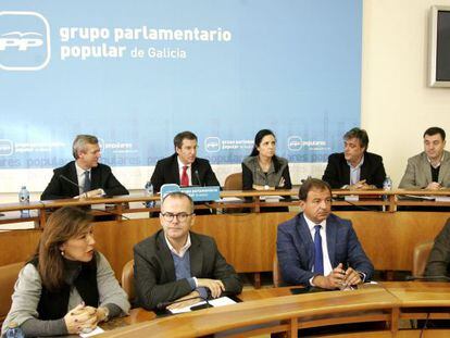 Reuni&oacute;n del Grupo Popular en el Parlamento 