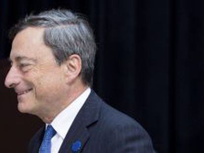 El presidente del Banco Central Europeo, Mario Draghi. 