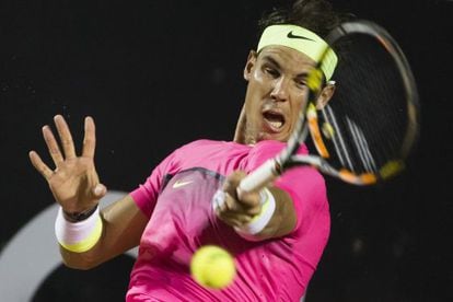Rafael Nadal, en el torneo de R&iacute;o. 