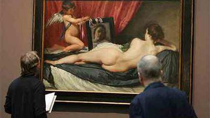<i>La Venus del espejo, </i>una de las obras de la National Gallery que destacan en la exposición y que viajará al Prado.