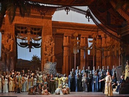 Una escena d''Aida'.