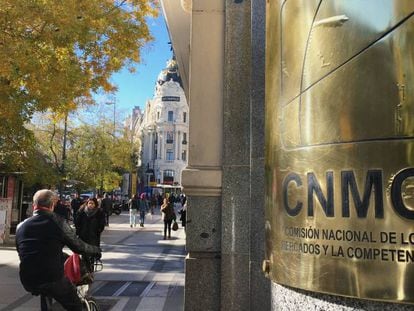 Sede de la CNMC, en el centro de Madrid.