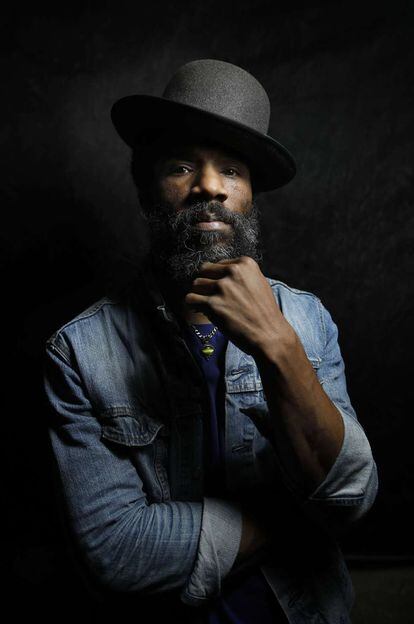 Cody ChesnuTT, retratado esta semana en Madrid.