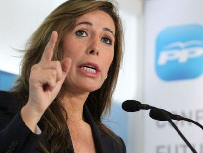 La líder del PPC, Alicia Sánchez-Camacho.