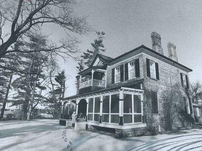 Casa en Ontario (Canadá) en la que se inspiró Mazo de la Roche para su novela 'Jalna'.