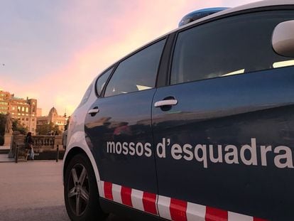 Un coche de los Mossos d'Esquadra.