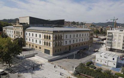 Vista general del edificio de Tabakalera, en San Sebastián.