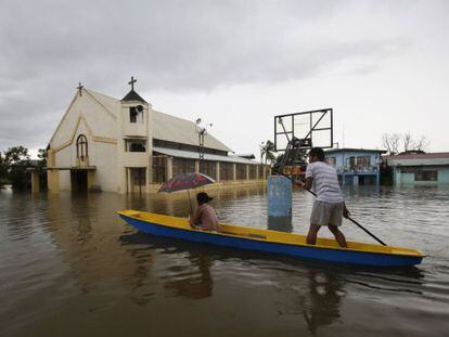 Los efectos de las inundaciones en Bulacán, al norte de Manila.