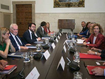 La reunió de la Comissió Bilateral del passat dia 1.