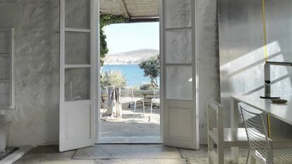 Una vivienda de ensueño junto al mar Egeo