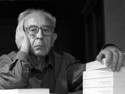 El filósofo Ramón Valls en 1996.
 