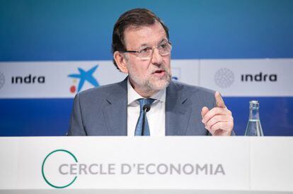 Mariano Rajoy clausura les jornades del Cercle d'Economia.