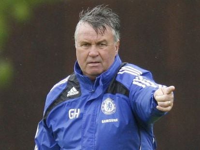 Hiddink, en su anterior etapa en el Chelsea