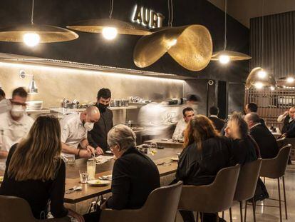 Sala del restaurante Aürt, en Barcelona.