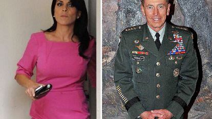 Jill Kelley y el general David Petraeus.
