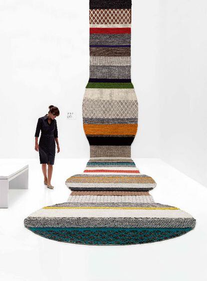 <i>Mangas, </i>alfombra para Gandía Blasco diseñada por Patricia Urquiola.