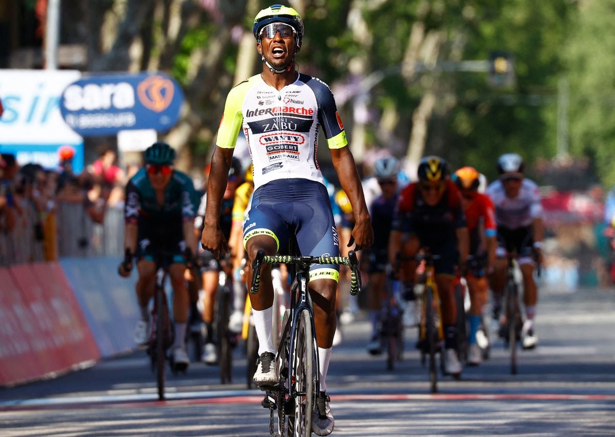 Giroud: Beniam Jermay, il primo ciclista nero africano a vincere una tappa di un Grand Tour |  Gli sport