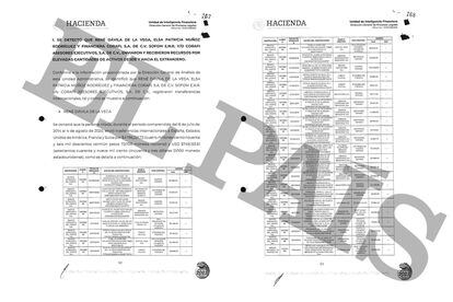 Parte de la investigación de la UIF contra René Dávila.