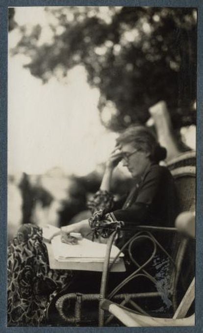 Retrato de Virginia Woolf en 1926.